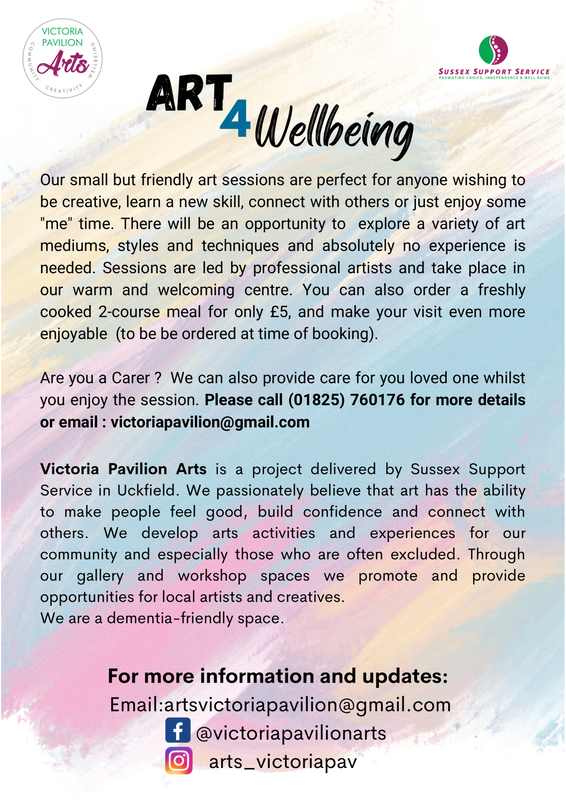 Victoria Pavilion Arts - Sussex Support Service